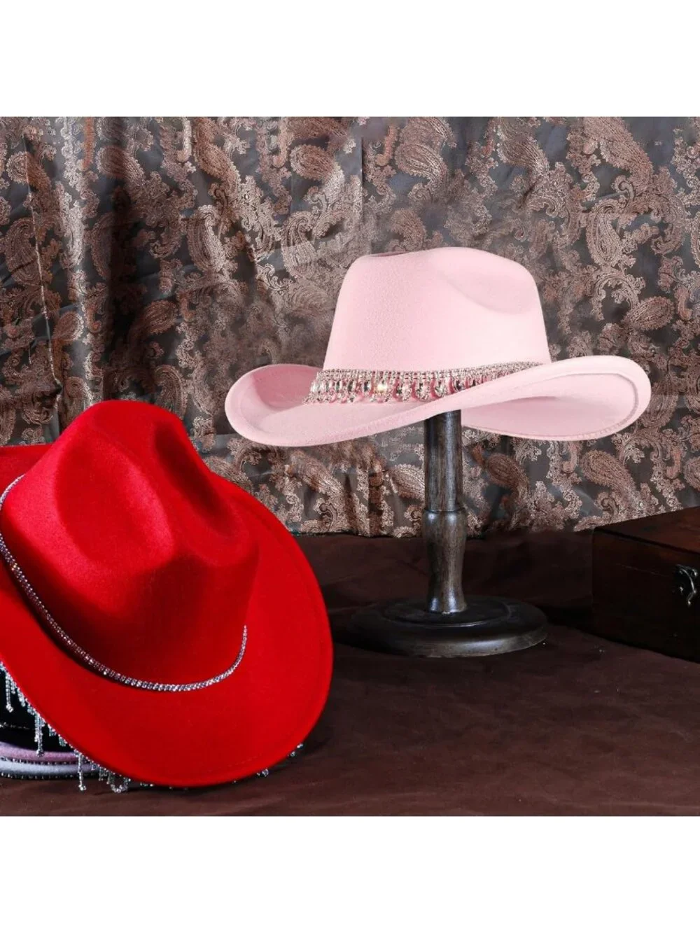 Sparkly Rhinestone Cowgirl Hat | Glitter Western Cowboy Hat for Women 2026